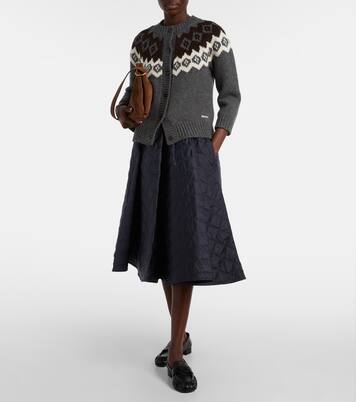 Cardigan aus Wolle und Kaschmir | Prada