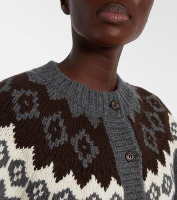 Cardigan aus Wolle und Kaschmir | Prada