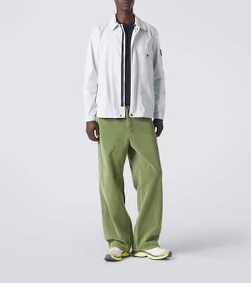 Compass cotton canvas overshirt | Stone Island