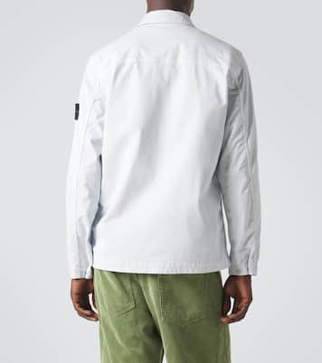 Compass cotton canvas overshirt | Stone Island
