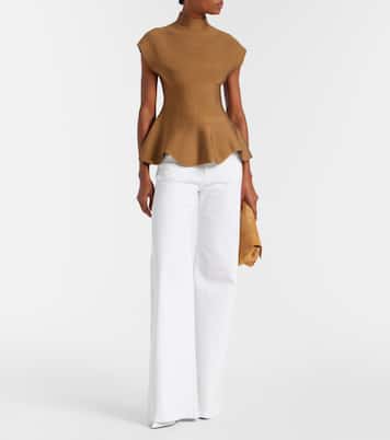 Delmonico high-rise wide-leg jeans | Khaite