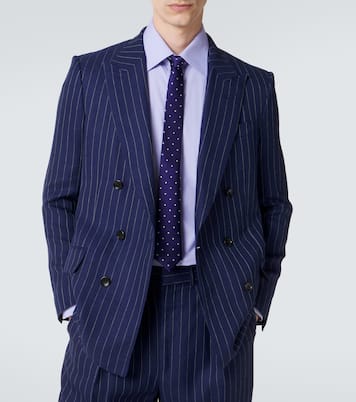 Polka-dot silk twill tie | Tom Ford