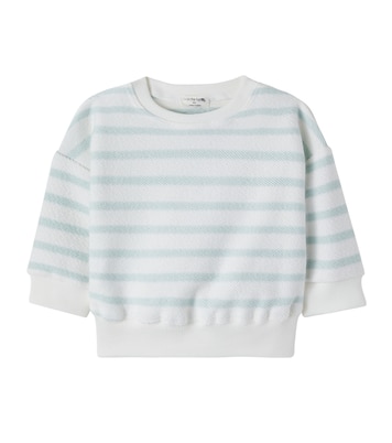 Marroig striped cotton fleece sweatshirt | 1 + in the Family