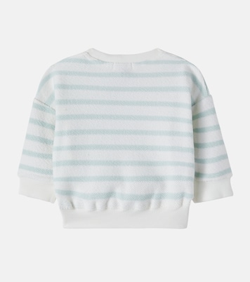 Marroig striped cotton fleece sweatshirt | 1 + in the Family