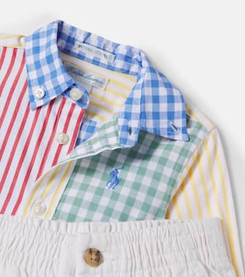 Baby - Set di camicia e shorts in cotone | Polo Ralph Lauren Kids