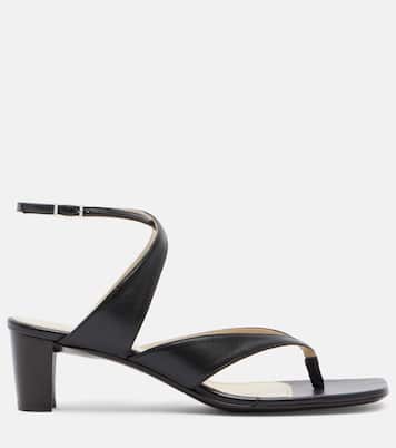 Leather slingback thong sandals | Lemaire