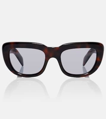 Occhiali da sole cat-eye con logo | Prada