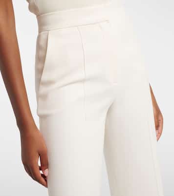 Pantalon large à taille haute | Elie Saab
