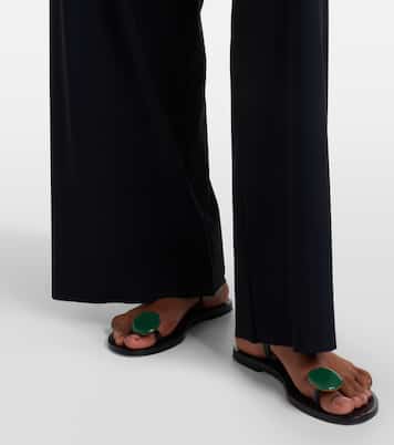 Basics wide-leg pants | Karla Colletto
