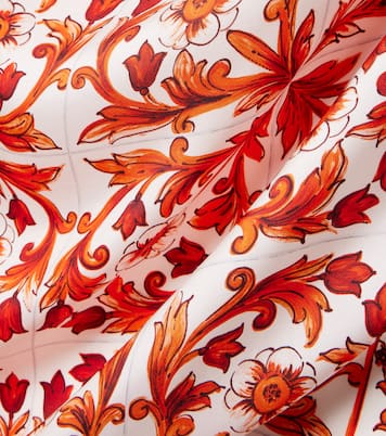 Majolica silk twill scarf | Dolce&Gabbana