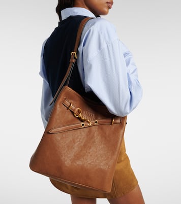 Bucket Bag Aventure aus Leder | Miu Miu