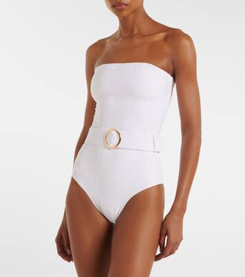Iris belted swimsuit | Alexandra Miro