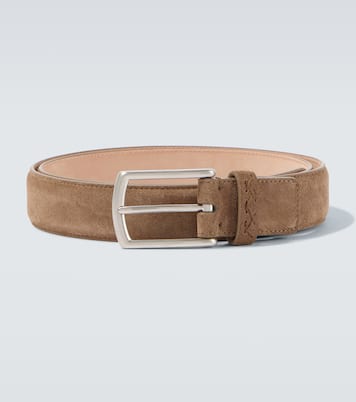 Ceinture Triple Stitch en daim | Zegna