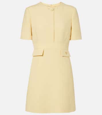 Crepe Couture VGold minidress | Valentino