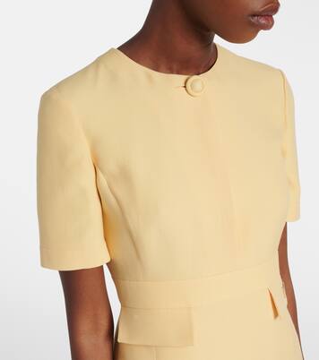 Crepe Couture VGold minidress | Valentino