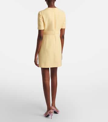 Crepe Couture VGold minidress | Valentino