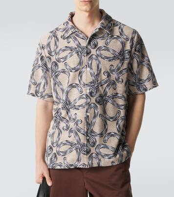 Paula's Ibiza terry jacquard shirt | Loewe