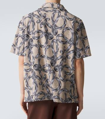 Paula's Ibiza terry jacquard shirt | Loewe