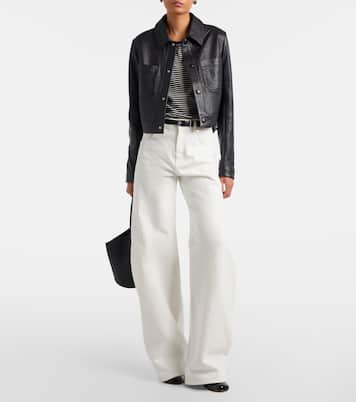 The Small leather jacket | Frame