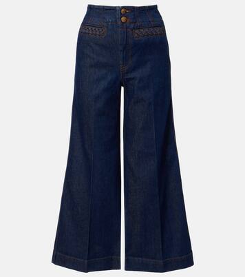 Cropped Flared Jeans Aster | Zimmermann