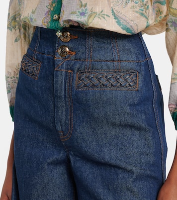 Cropped Flared Jeans Aster | Zimmermann