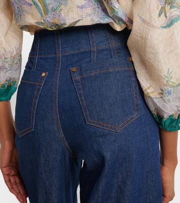 Cropped Flared Jeans Aster | Zimmermann