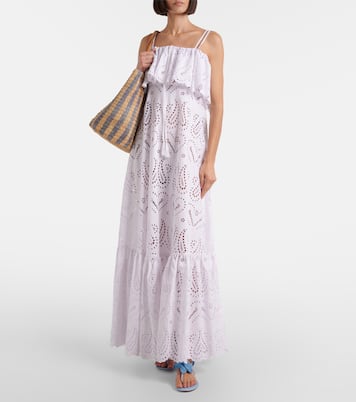 Sandali Calypso in rafia con pelle | Aquazzura