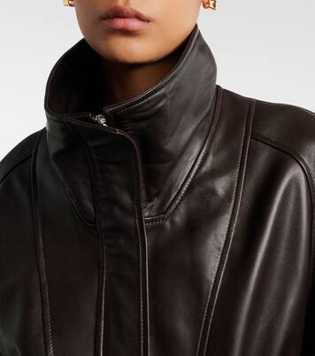 Lederjacke Quai | Nour Hammour