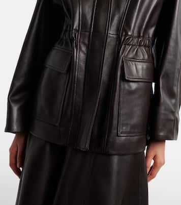 Lederjacke Quai | Nour Hammour