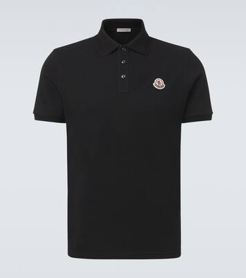Polo en coton à logo | Moncler
