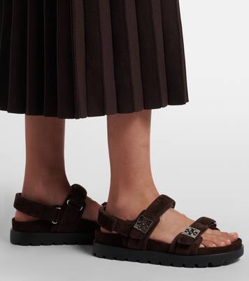 Mellow suede sandals | Tory Burch