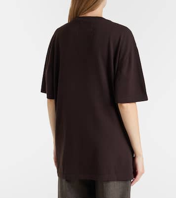 N°269 Rik cotton and cashmere T-shirt | Extreme Cashmere