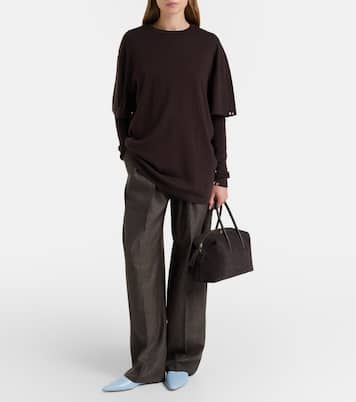 N°269 Rik cotton and cashmere T-shirt | Extreme Cashmere