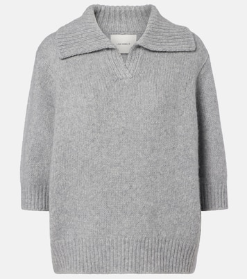 Lailai cashmere and silk polo sweater | Lisa Yang