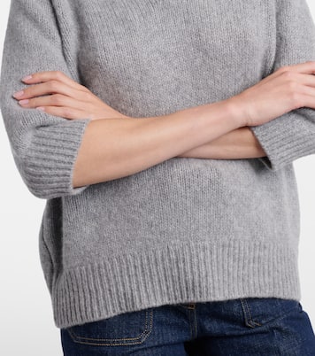 Lailai cashmere and silk polo sweater | Lisa Yang