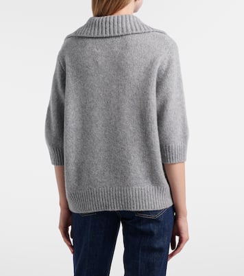 Lailai cashmere and silk polo sweater | Lisa Yang