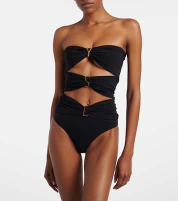 Cutout embellished swimsuit | Saint Laurent