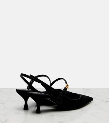 Suede slingback pumps | Dolce&Gabbana