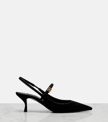 Suede slingback pumps | Dolce&Gabbana