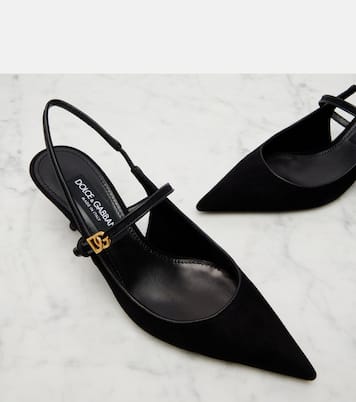 Suede slingback pumps | Dolce&Gabbana