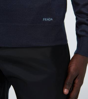Cashmere crewneck sweater | Prada