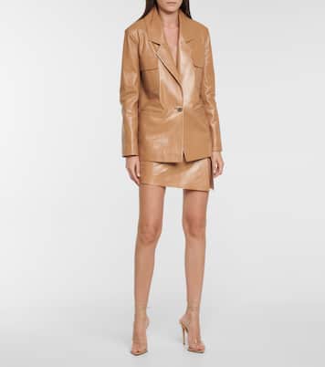 Minirock aus Leder | Zeynep Arçay