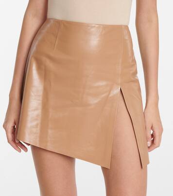 Minirock aus Leder | Zeynep Arçay