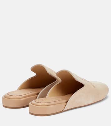 Navy Coolito Donna suede slippers | Christian Louboutin