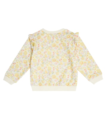 Sweat-shirt en coton à fleurs | Tartine et Chocolat