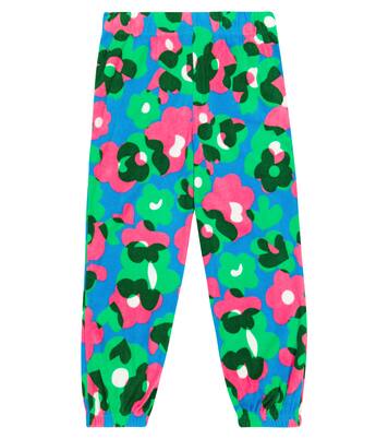 Floral fleece sweatpants | Stella McCartney Kids