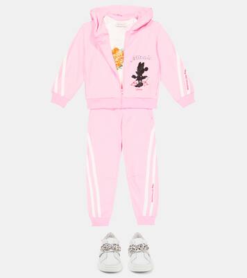 x Disney® – Sweat-shirt à capuche en coton mélangé | Monnalisa