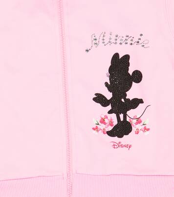 x Disney® – Sweat-shirt à capuche en coton mélangé | Monnalisa