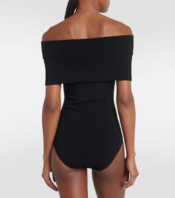 Body in maglia con scollo bardot | Alaïa