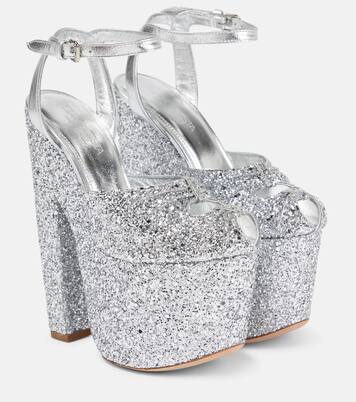 Glitter platform sandals | Giambattista Valli